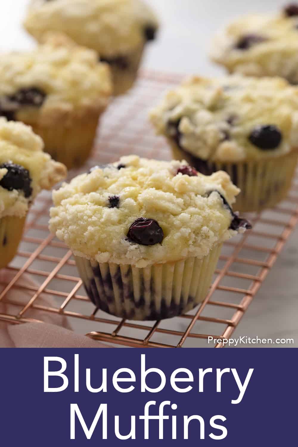 Blueberry Muffins - Preppy Kitchen