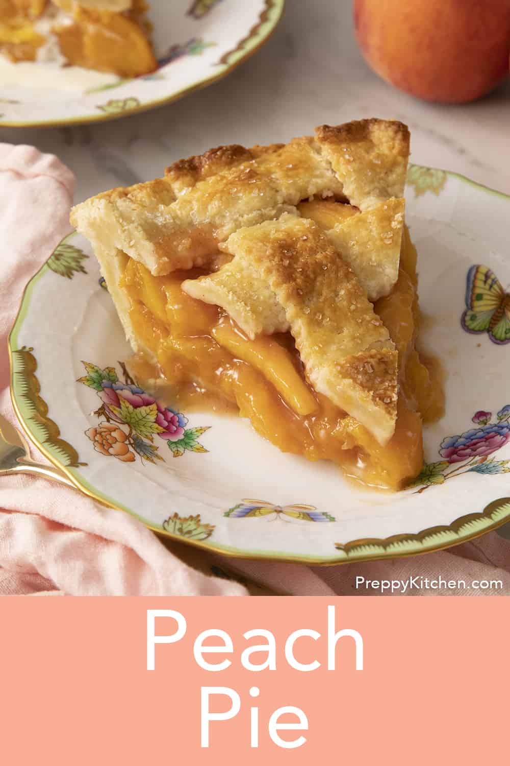 Peach Pie Recipe Preppy Kitchen