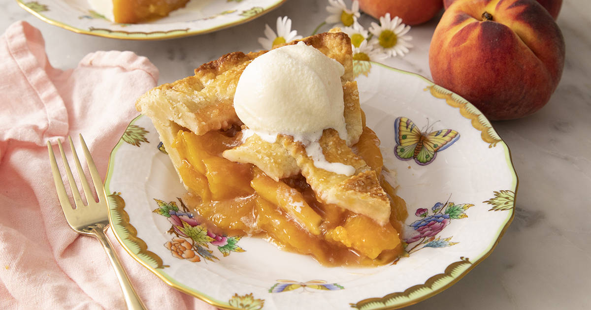 Perfect Peach Pie Recipe Preppy Kitchen