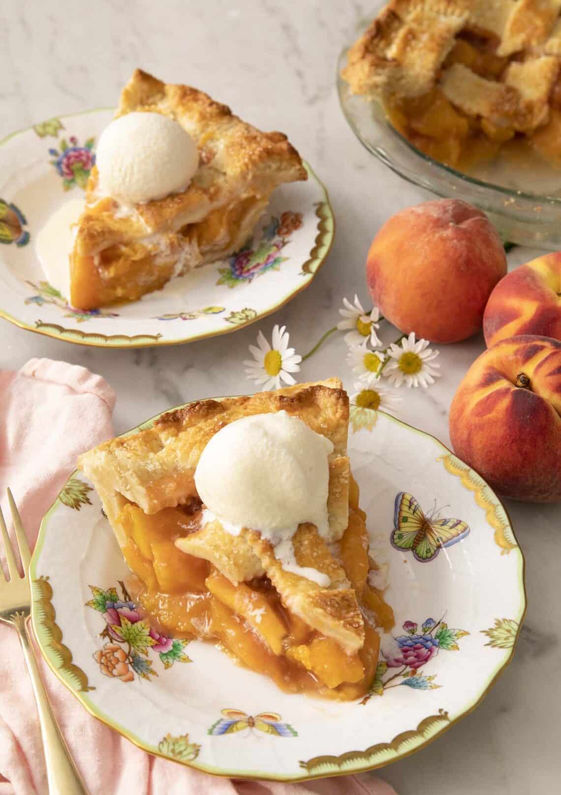 Perfect Peach Pie Recipe Preppy Kitchen