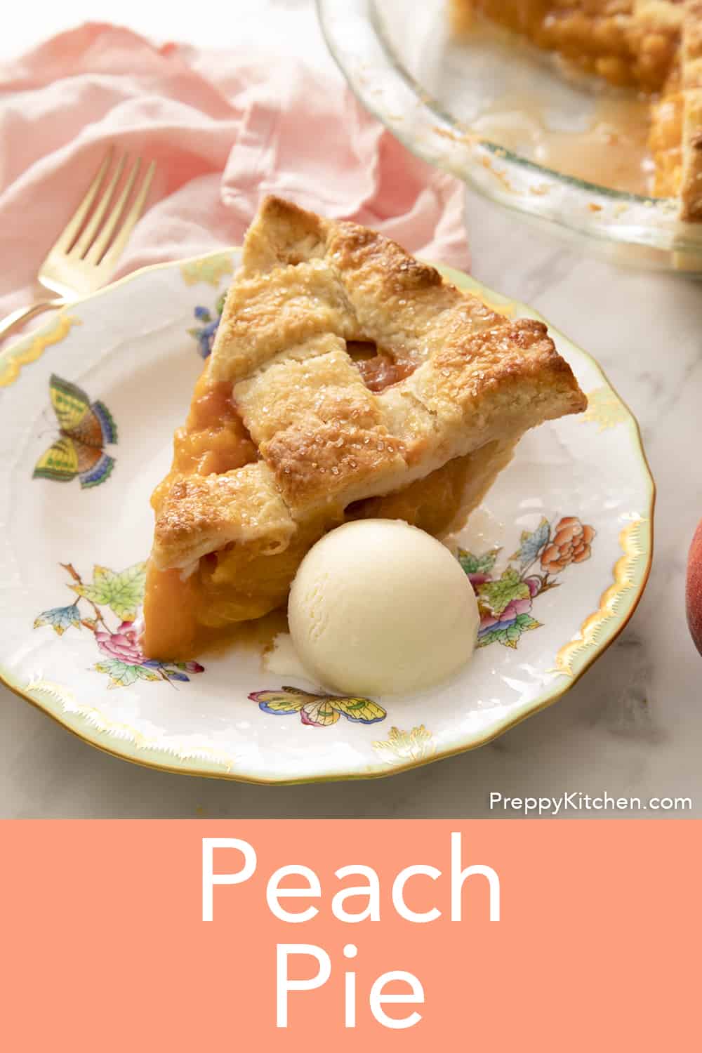 Perfect Peach Pie Recipe Preppy Kitchen