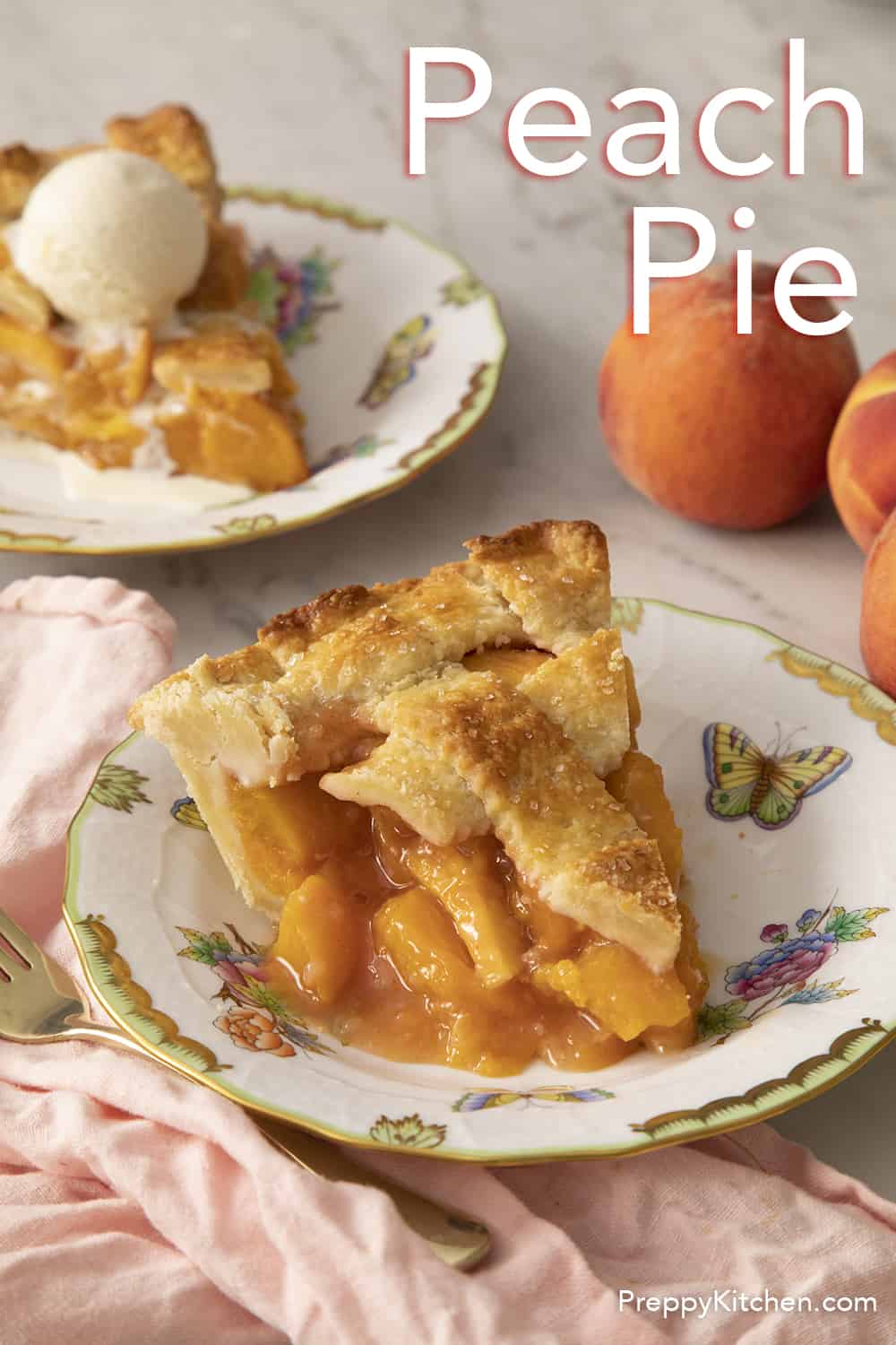 Peach Pie Recipe Preppy Kitchen