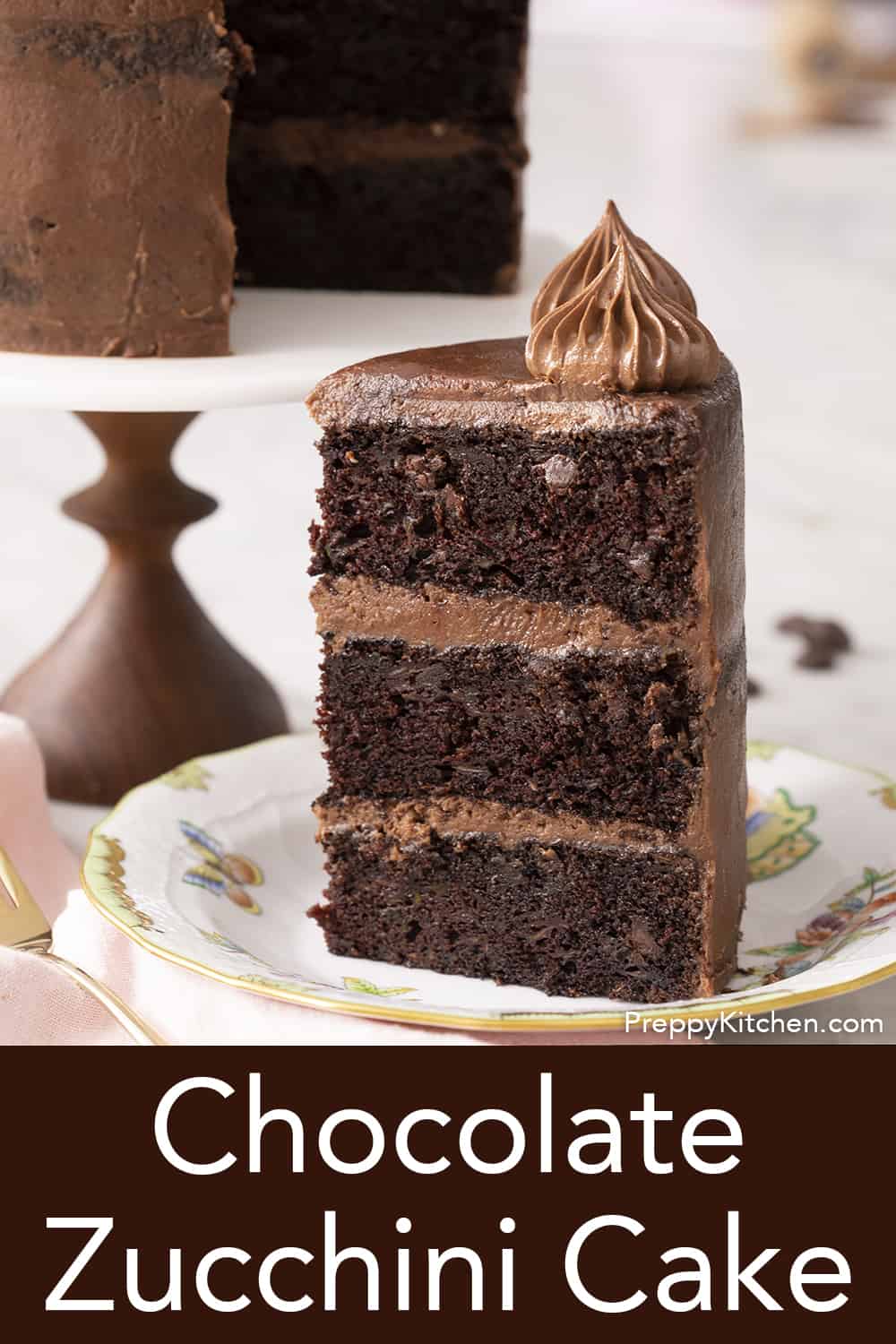 Chocolate Zucchini Cake - Preppy Kitchen