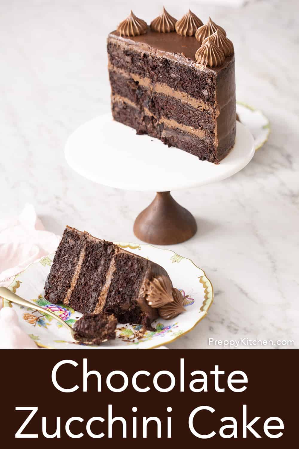 Chocolate Zucchini Cake - Preppy Kitchen