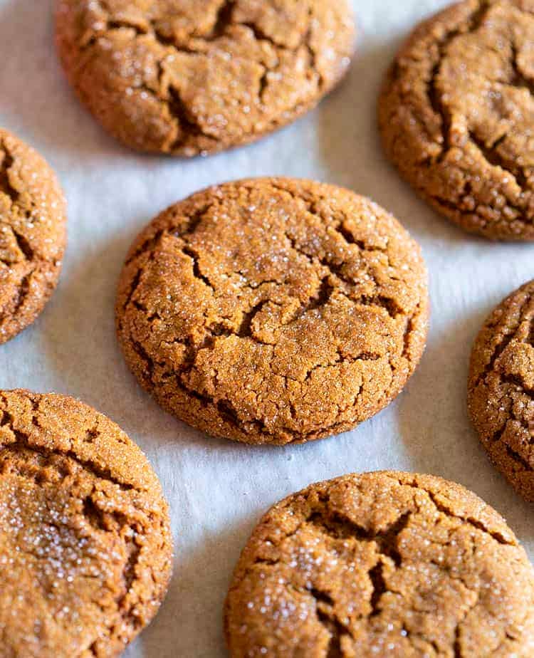 Molasses Cookies - Preppy Kitchen