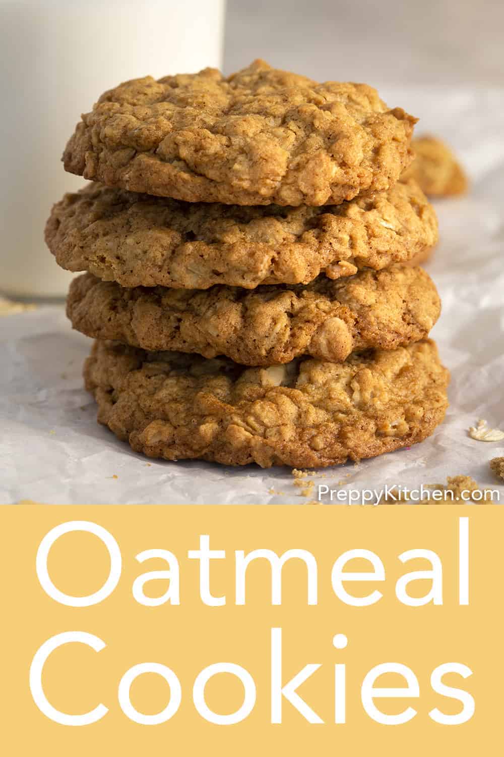 Oatmeal Cookies - Preppy Kitchen