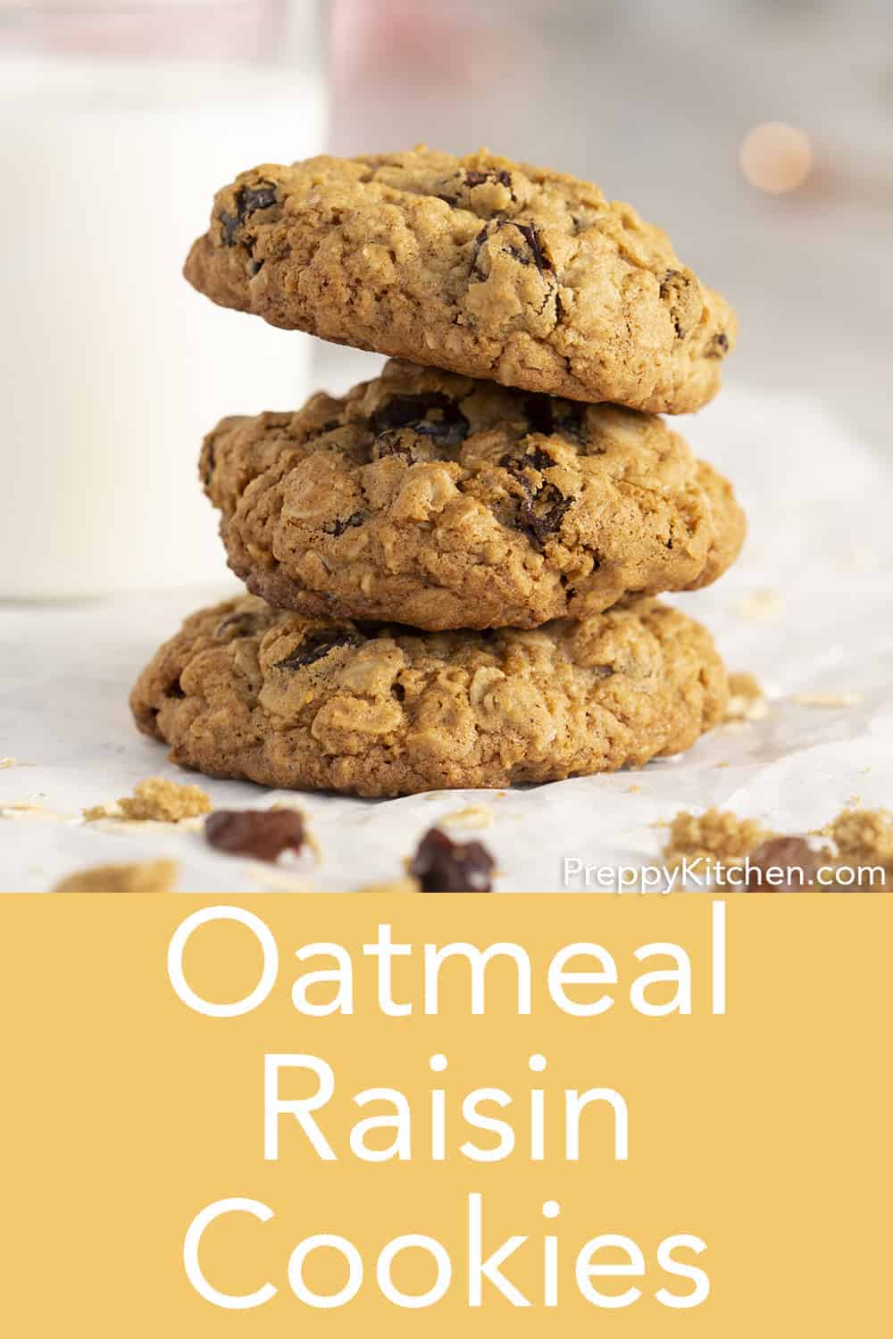 Oatmeal Raisin Cookies Preppy Kitchen