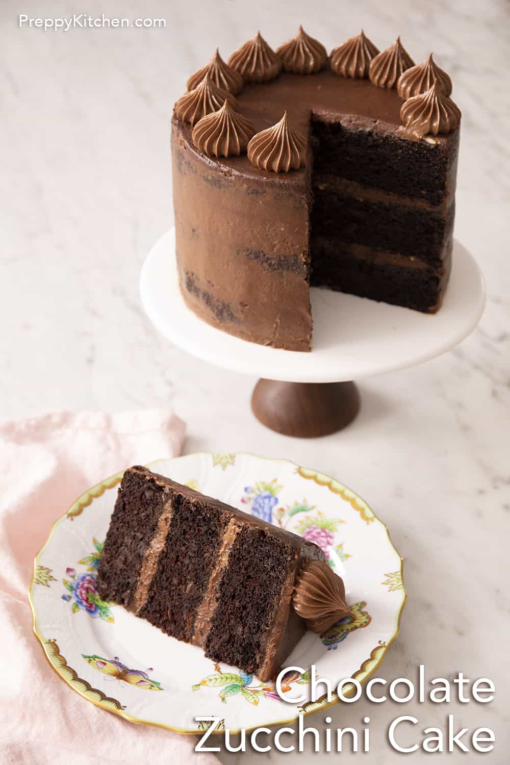 Chocolate Zucchini Cake - Preppy Kitchen