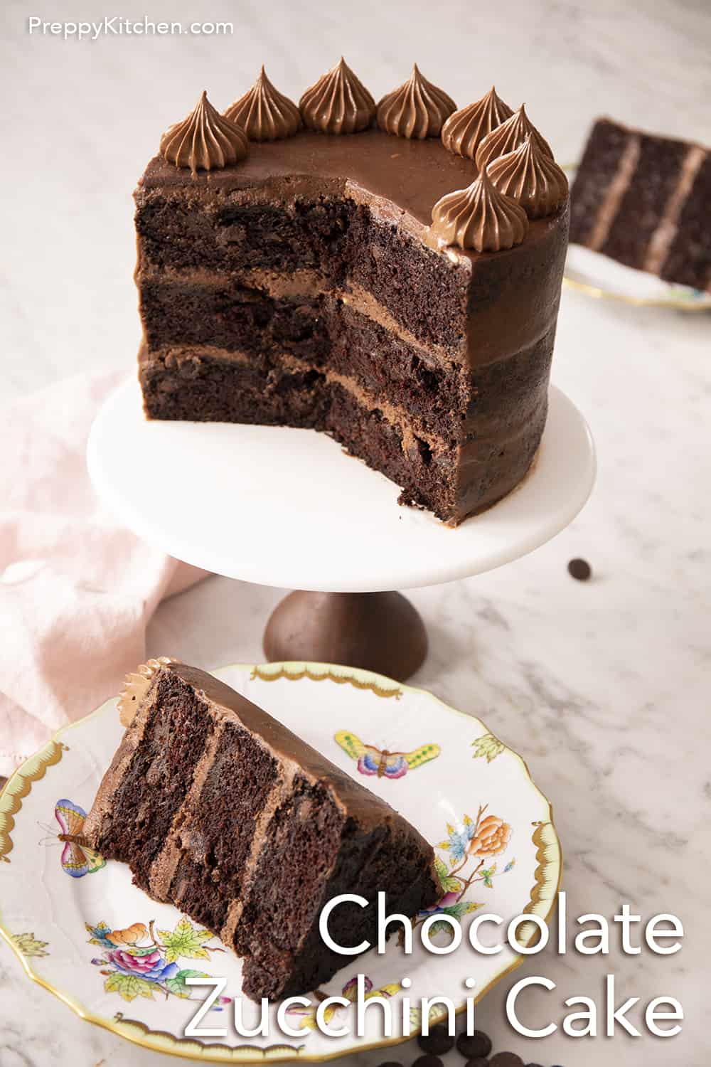 Chocolate Zucchini Cake - Preppy Kitchen