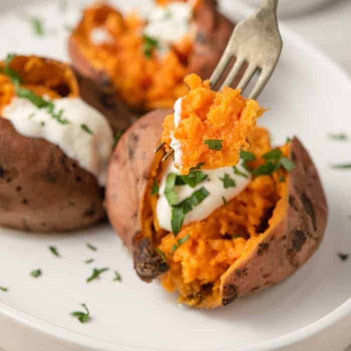 Curried Shoestring Sweet Potatoes - In Johnna's Kitchen