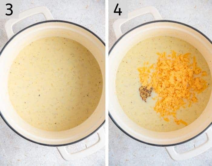 How to make cheese sauce for a broccoli casserole