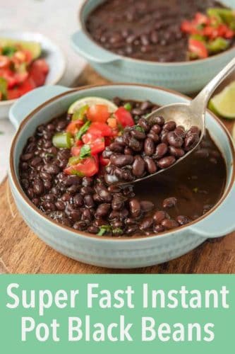 SuperFast Instant Pot Black Beans - Preppy Kitchen