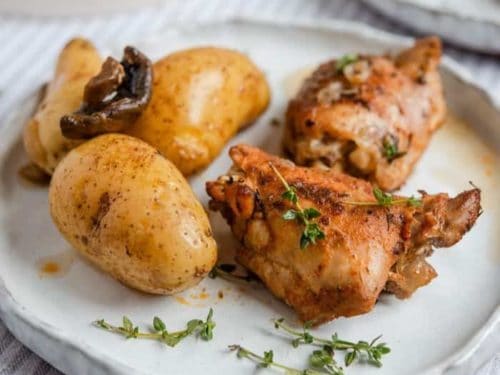 Instant pot chicken discount leg quarters and potatoes