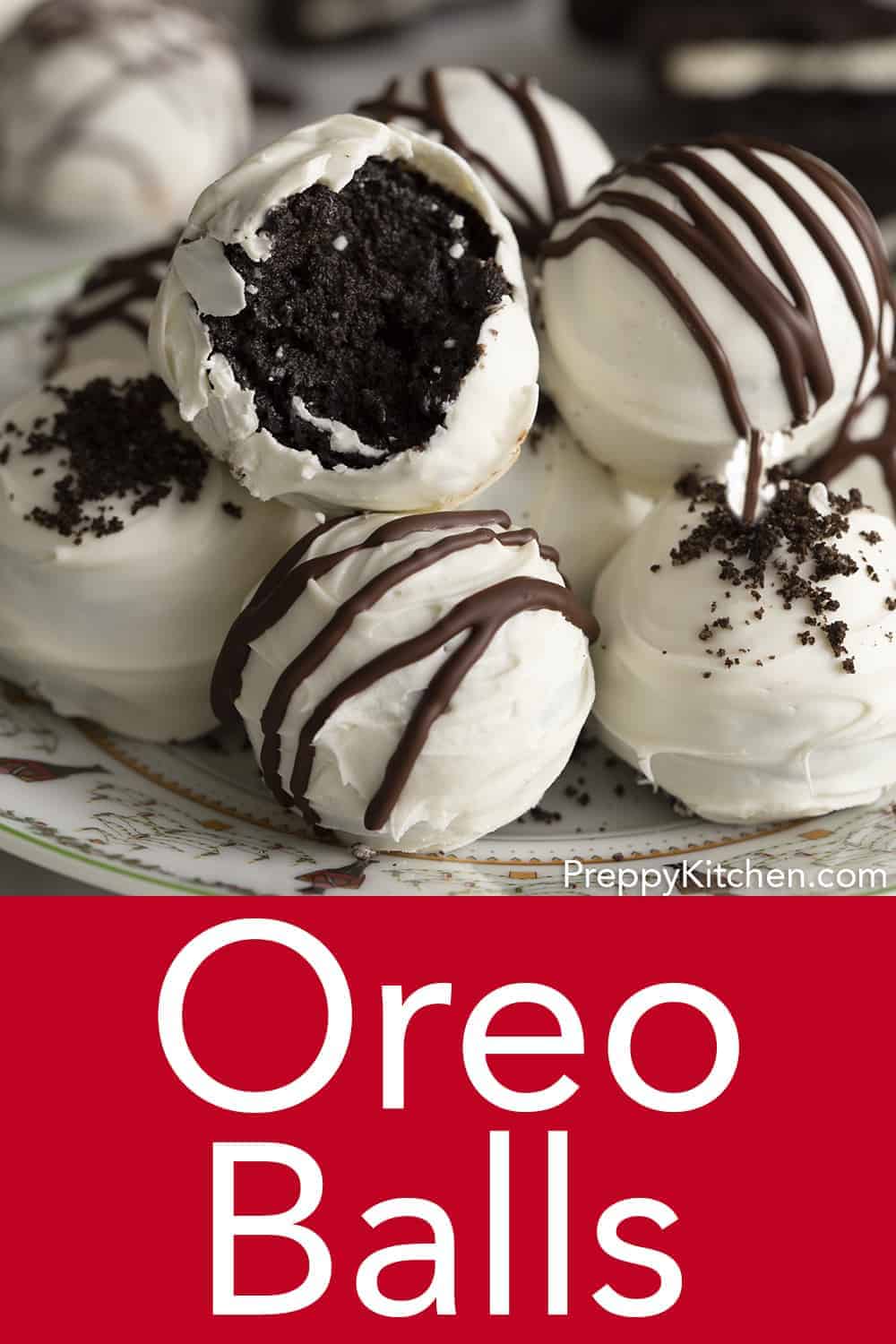 Oreo Balls - Preppy Kitchen