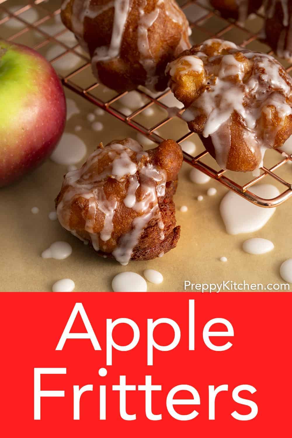 Apple Fritters - Preppy Kitchen