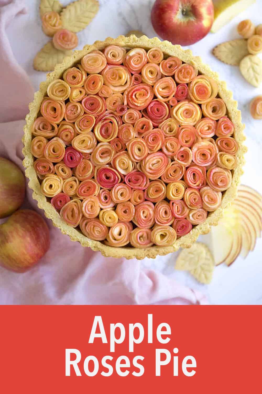 Apple Roses Pie - Preppy Kitchen