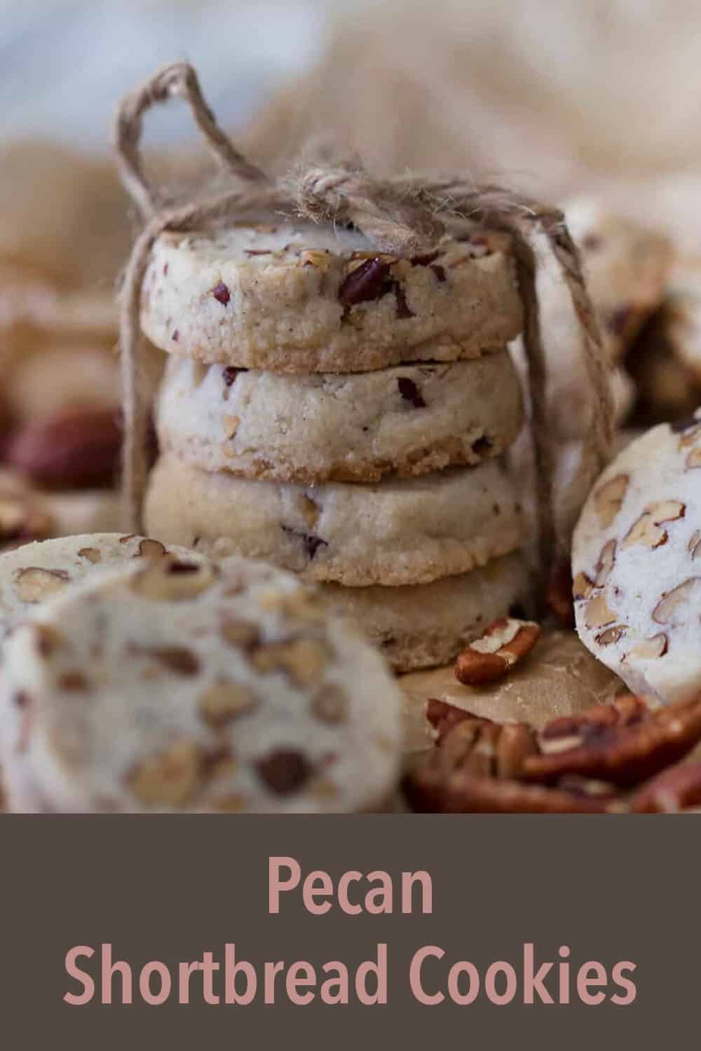 Pecan Shortbread Cookies - Preppy Kitchen