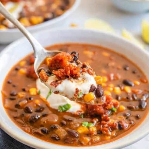 Black Bean Soup - Preppy Kitchen