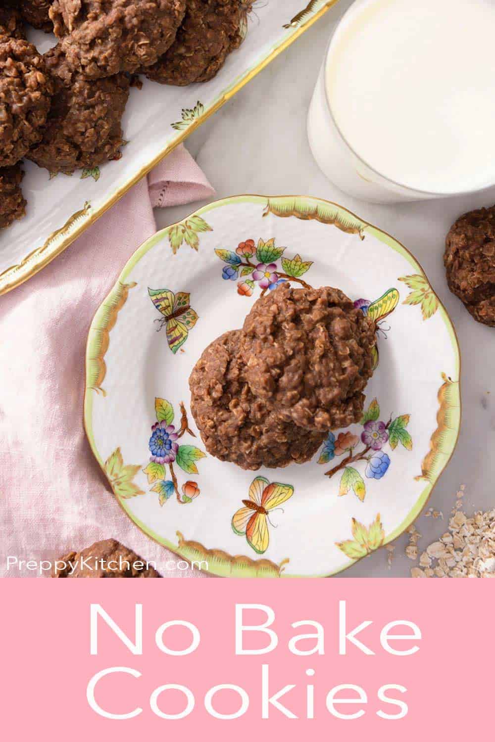 No Bake Cookies - Preppy Kitchen