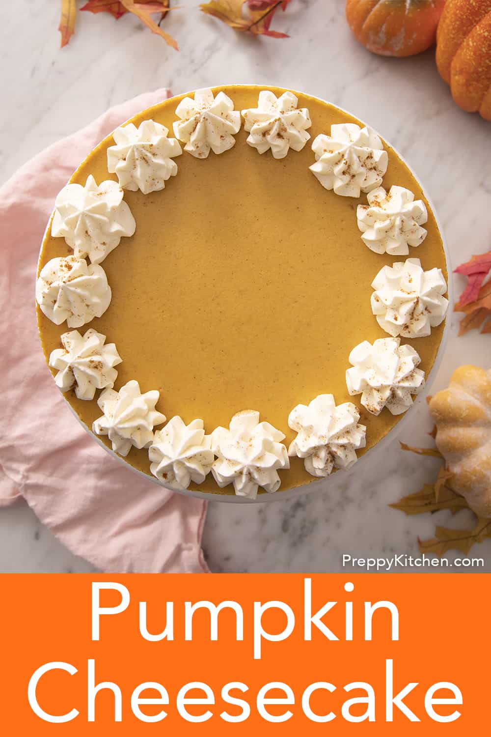 Pumpkin Cheesecake Preppy Kitchen 6706