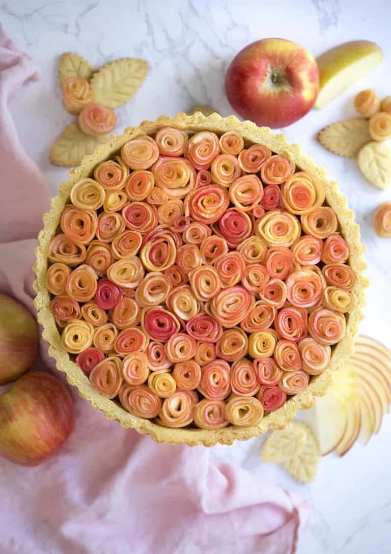 Apple Roses Pie Preppy Kitchen