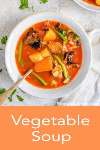 Vegetable Soup - Preppy Kitchen