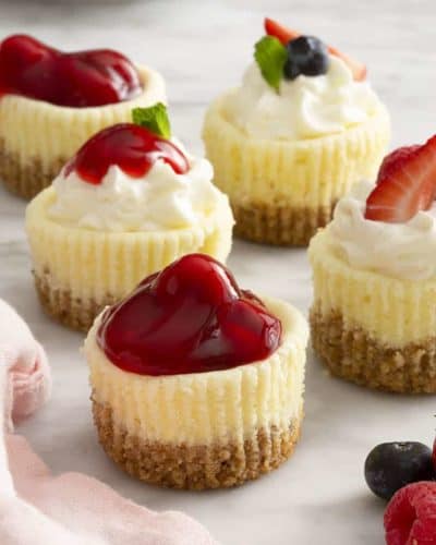Mini Cheesecakes - Preppy Kitchen