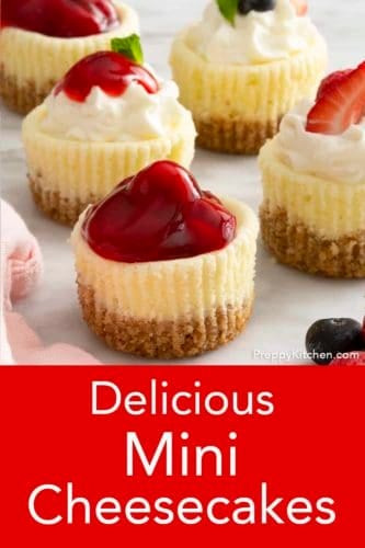 Mini Cheesecakes Preppy Kitchen