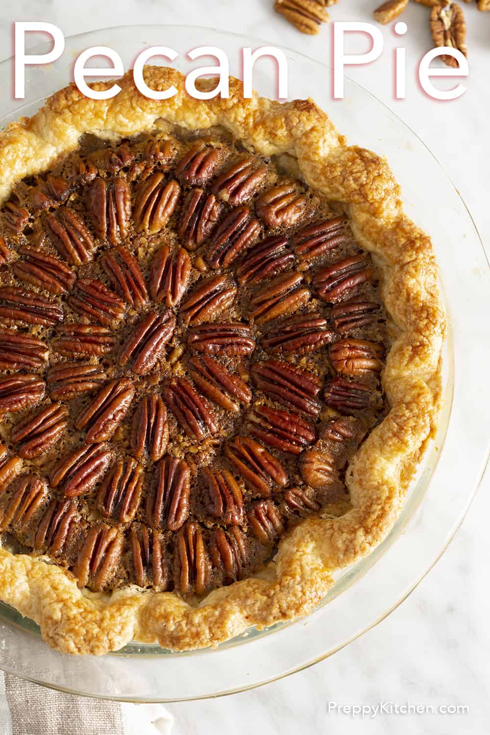 Pecan Pie Recipe - Preppy Kitchen