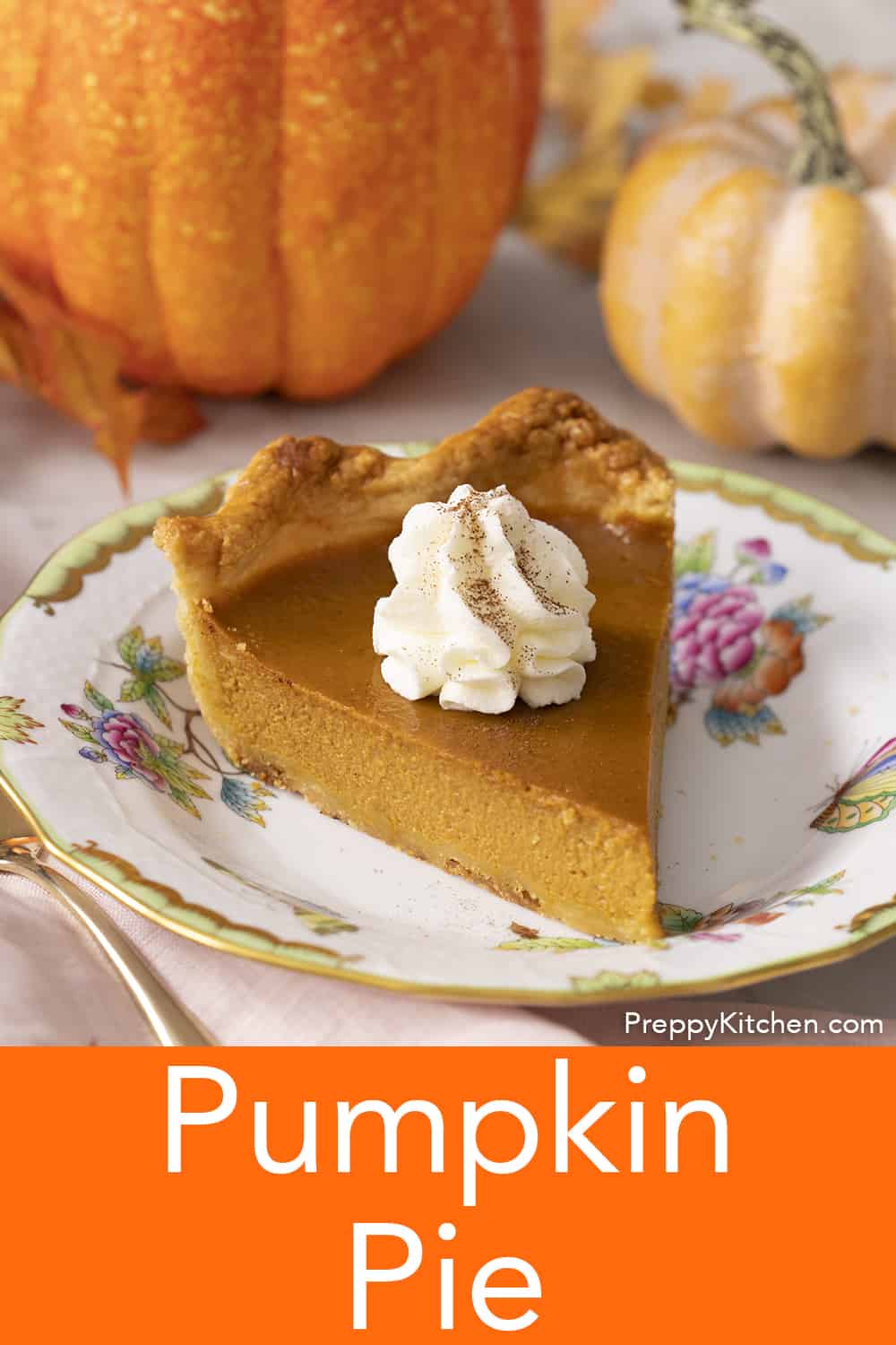 Pumpkin Pie Recipe - Preppy Kitchen
