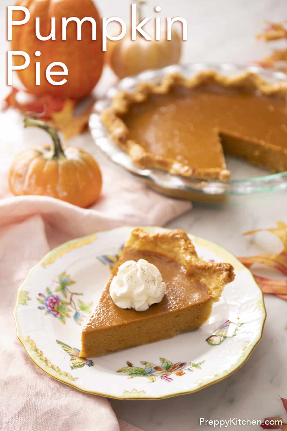 Pumpkin Pie Recipe Preppy Kitchen