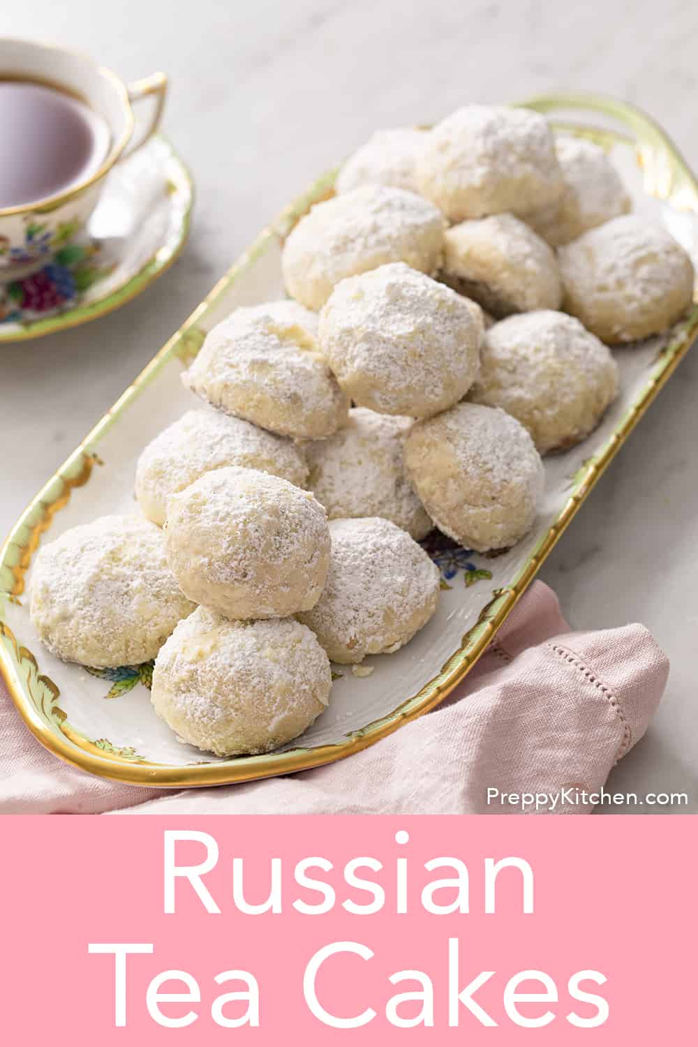 Russian Tea Cakes - Preppy Kitchen