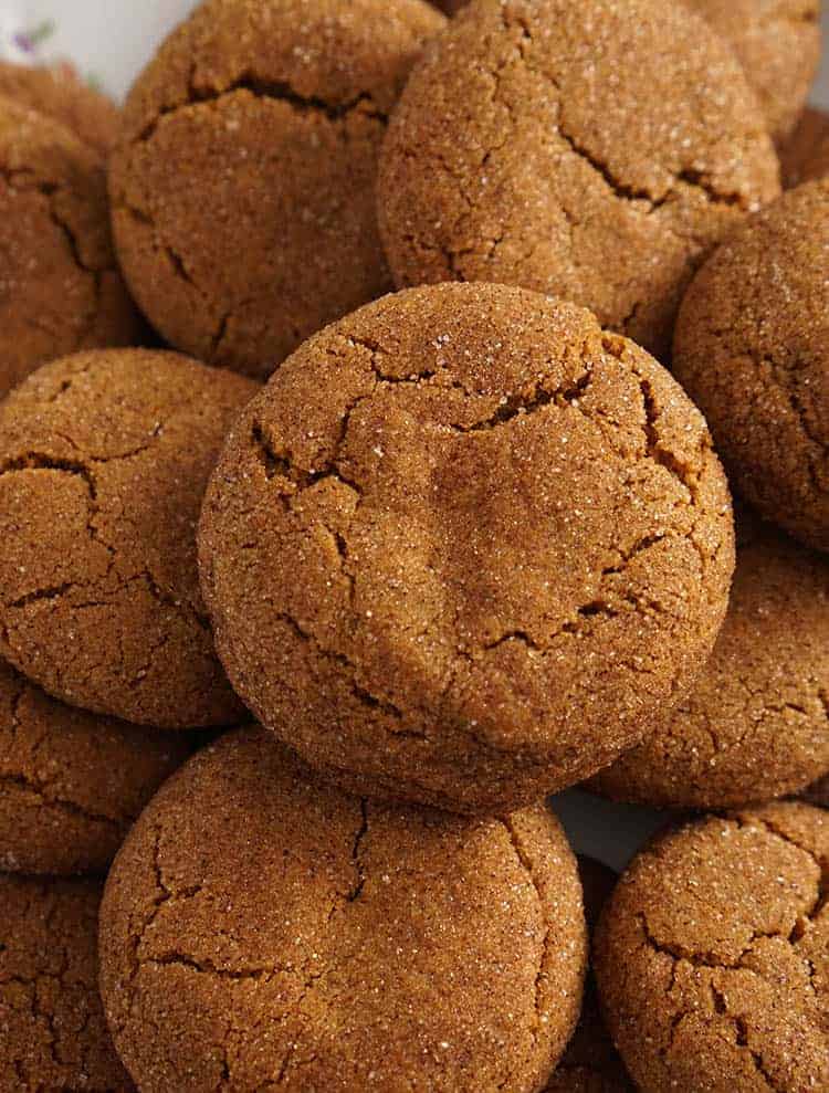 Gingersnap Cookies Preppy Kitchen