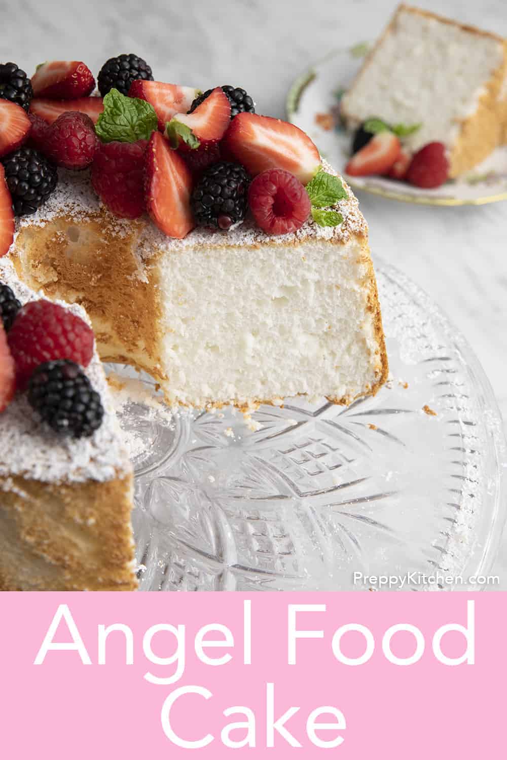 Angel Food Cake Recipe Preppy Kitchen