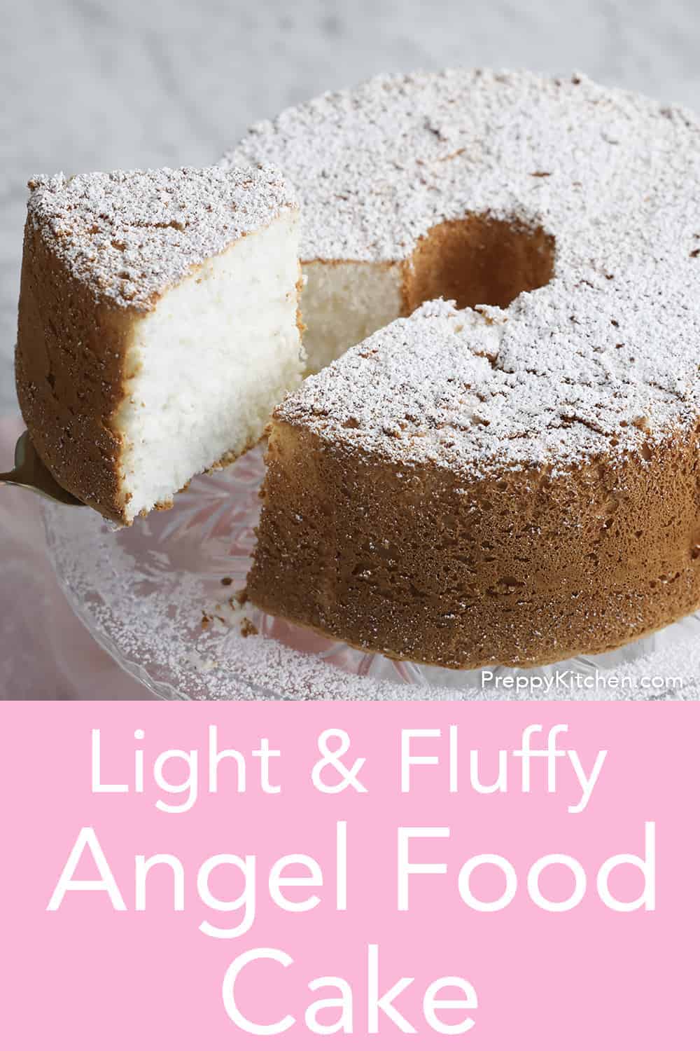 Angel Food Cake Recipe Preppy Kitchen