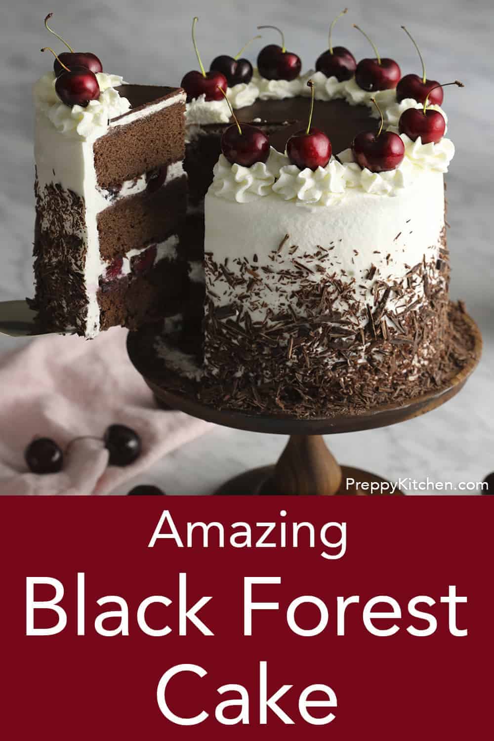 Black Forest Cake - Preppy Kitchen