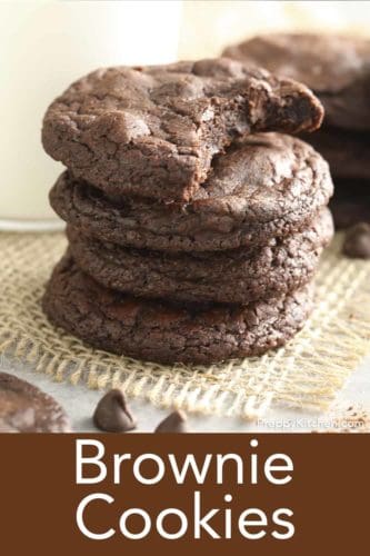 Brownie Cookies - Preppy Kitchen