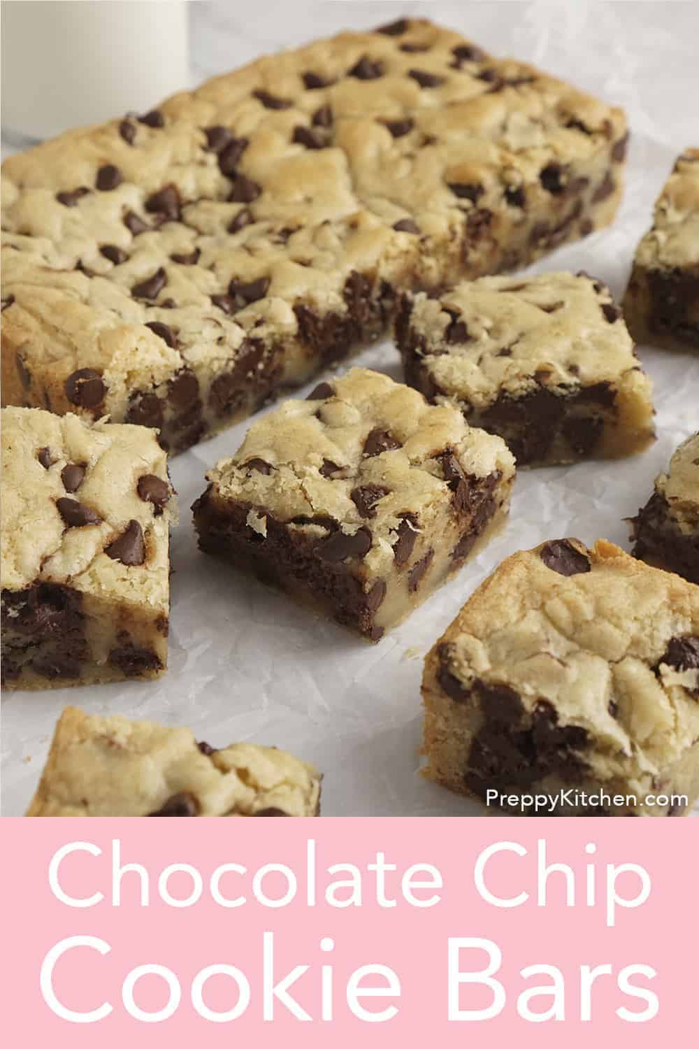 Chocolate Chip Cookie Bars Preppy Kitchen