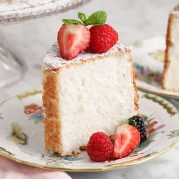 Angel Food Cake Recipe - Preppy Kitchen