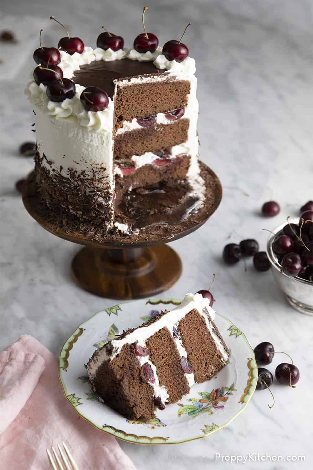 Black Forest Cake - Preppy Kitchen