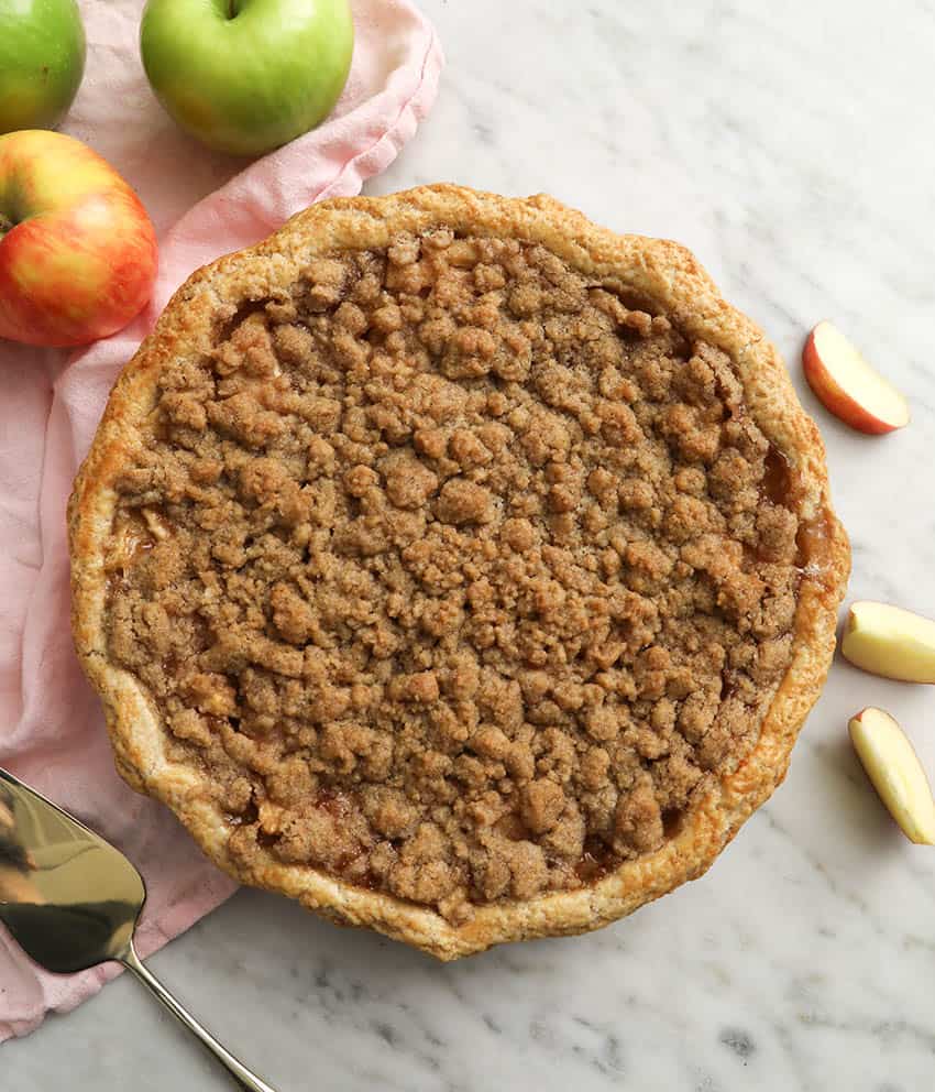 Apple Crumble Pie Preppy Kitchen