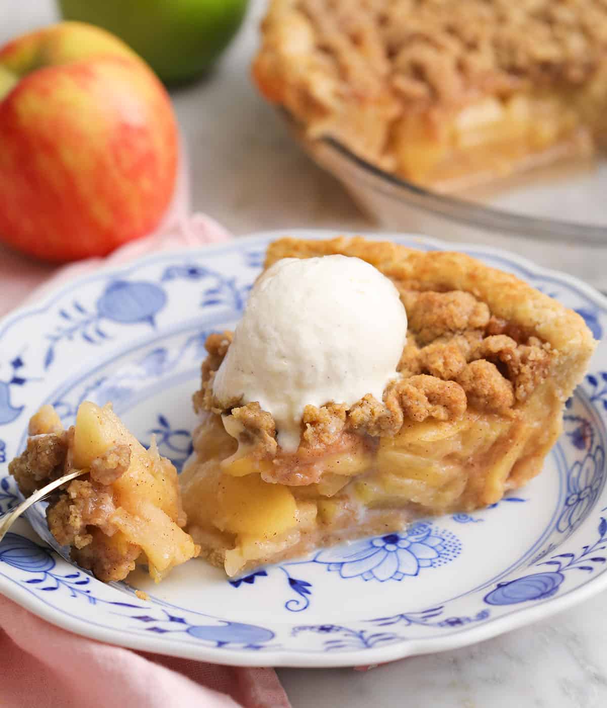 Apple Crumble Pie - Preppy Kitchen