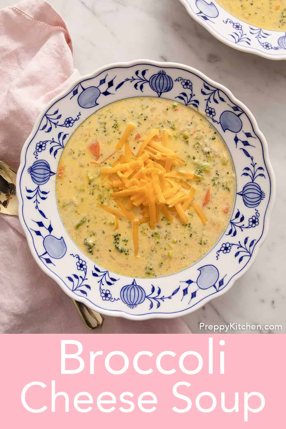 Broccoli Cheese Soup - Preppy Kitchen