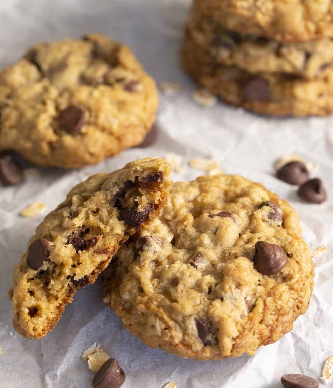 Oatmeal Chocolate Chip Cookies Preppy Kitchen