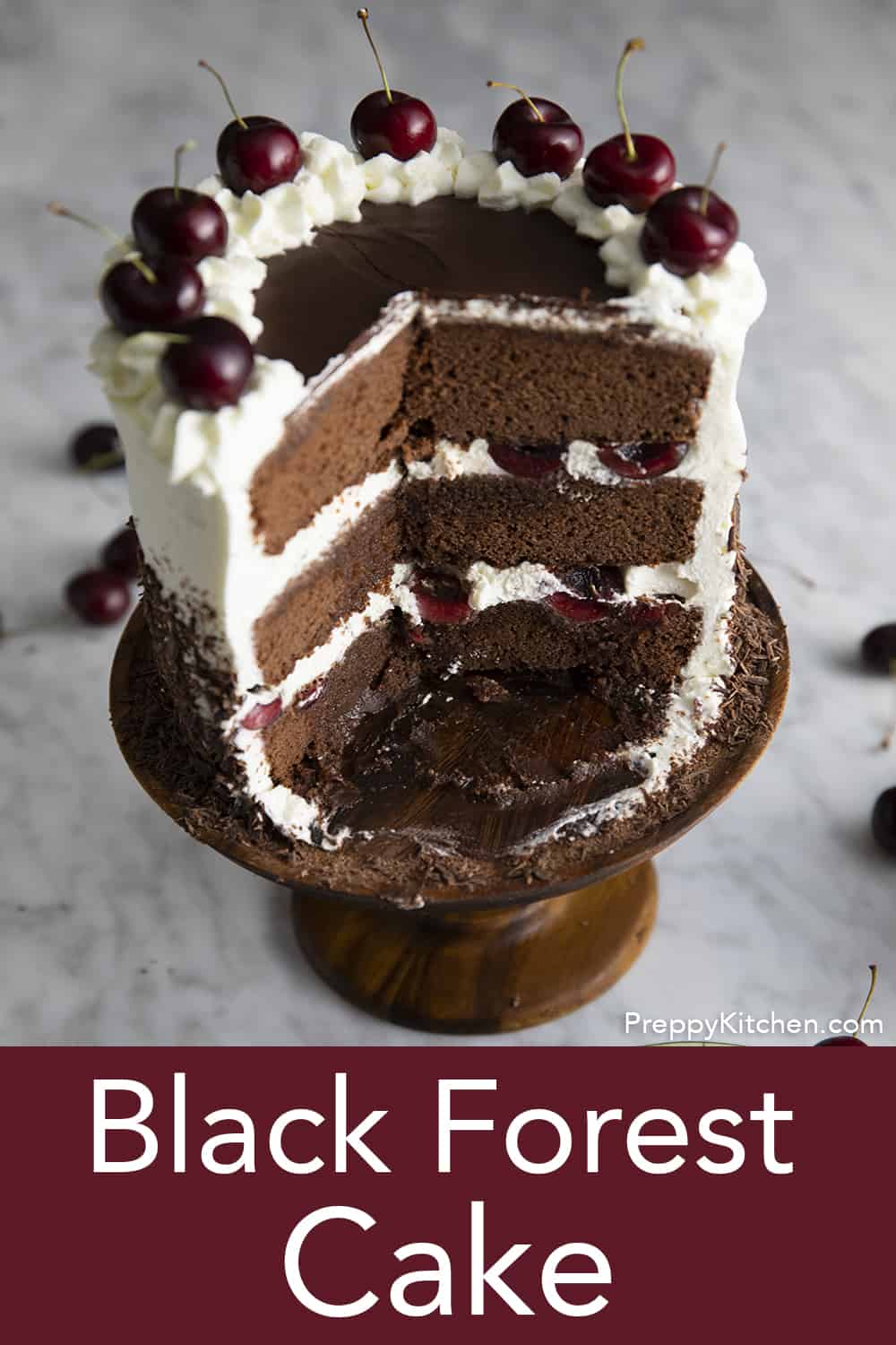 Black Forest Cake - Preppy Kitchen