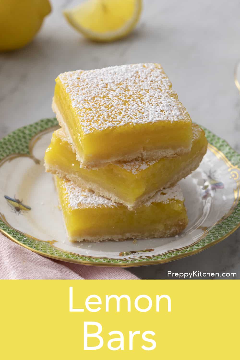 Lemon Bars - Preppy Kitchen