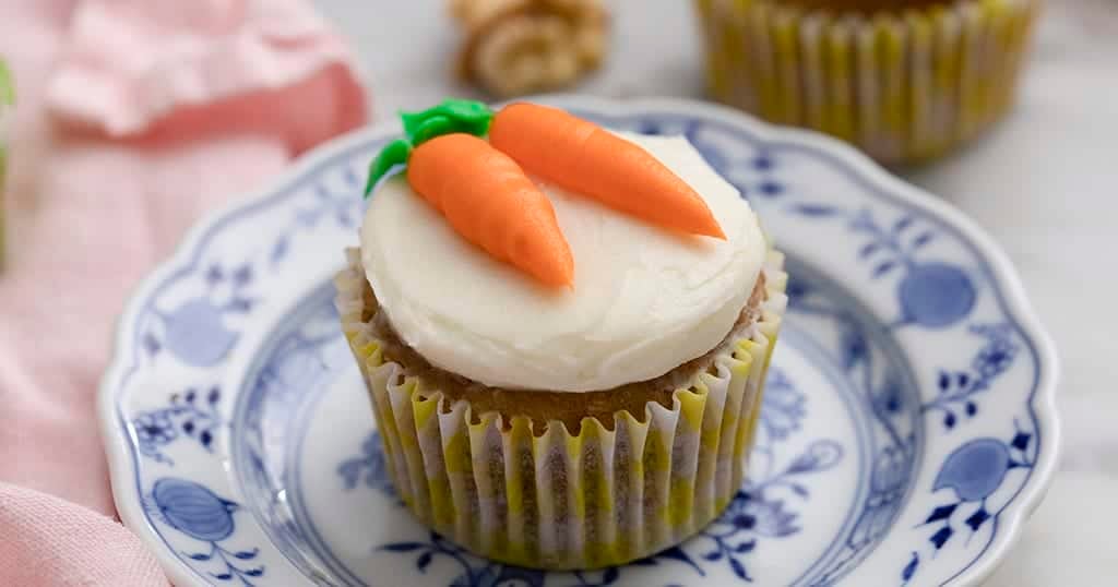 Carrot Cake Cupcakes - Preppy Kitchen