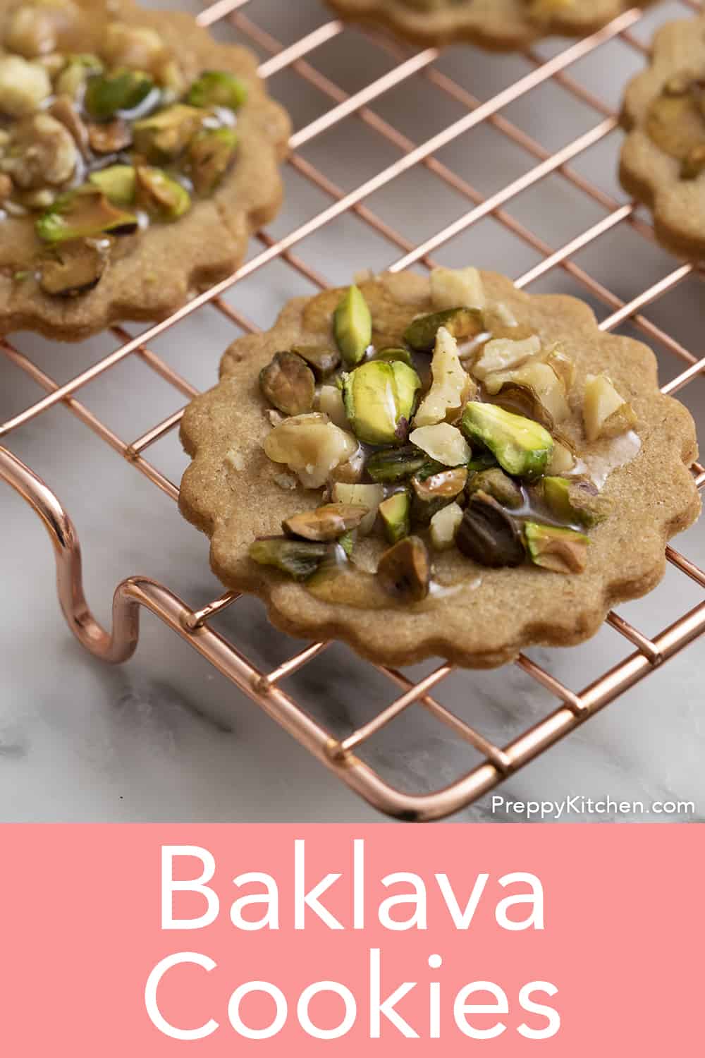 Baklava Cookies - Preppy Kitchen