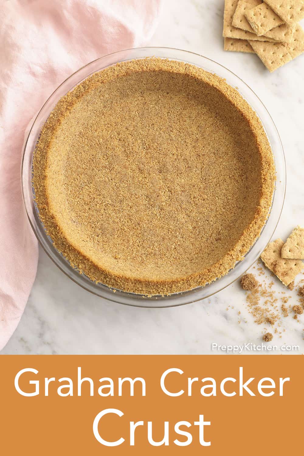 Graham Cracker Crust - Preppy Kitchen