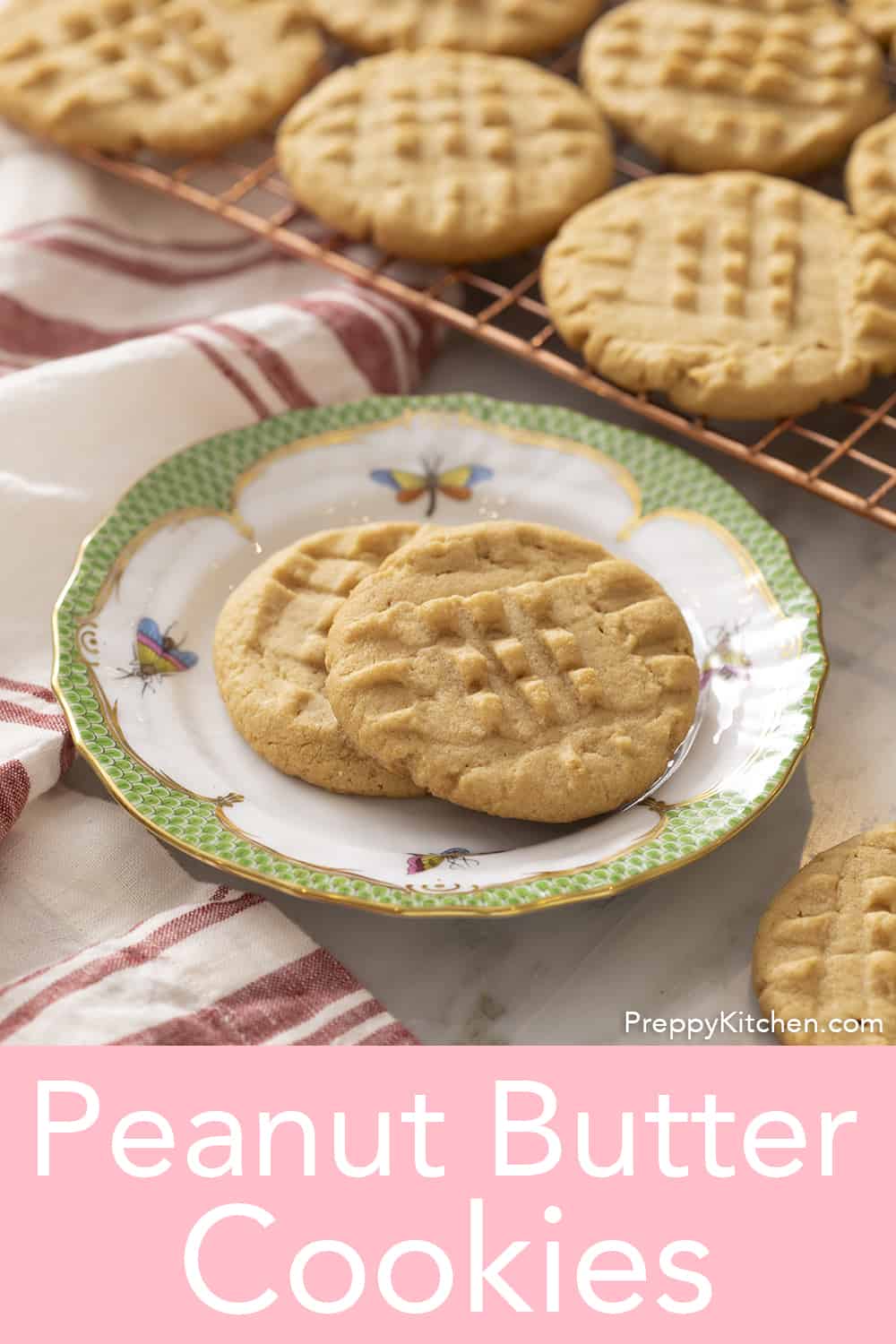 Peanut Butter Cookies Recipe - Preppy Kitchen